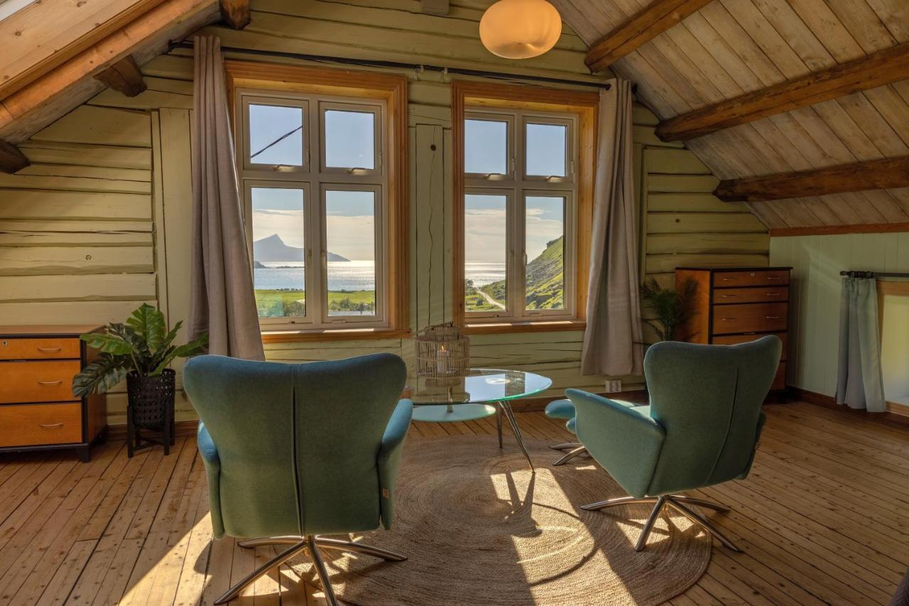 Feriehus Med Flott Havutsikt Ved Hauklandstranden Лекнес Экстерьер фото