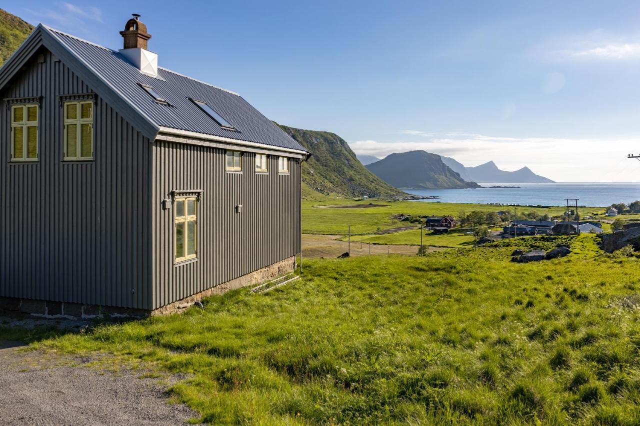 Feriehus Med Flott Havutsikt Ved Hauklandstranden Лекнес Экстерьер фото