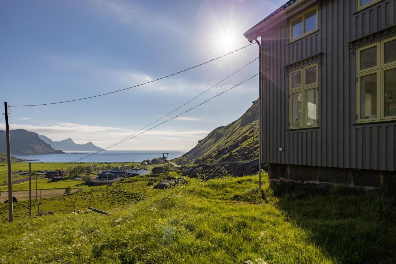 Feriehus Med Flott Havutsikt Ved Hauklandstranden Лекнес Экстерьер фото