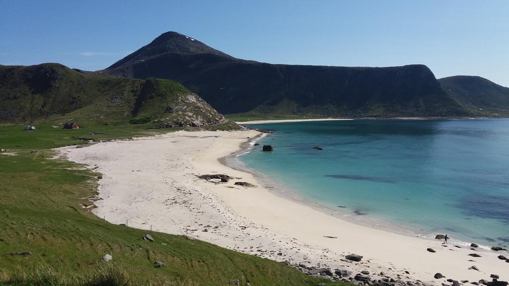Feriehus Med Flott Havutsikt Ved Hauklandstranden Лекнес Экстерьер фото